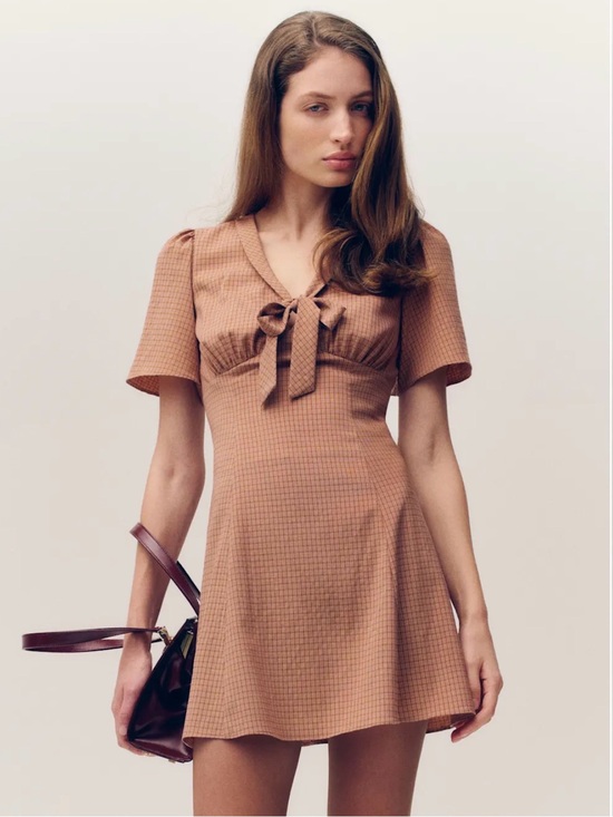 Reformation Dresses & Skirts - NWT Reformation Tyra Plaid Mini Dress
